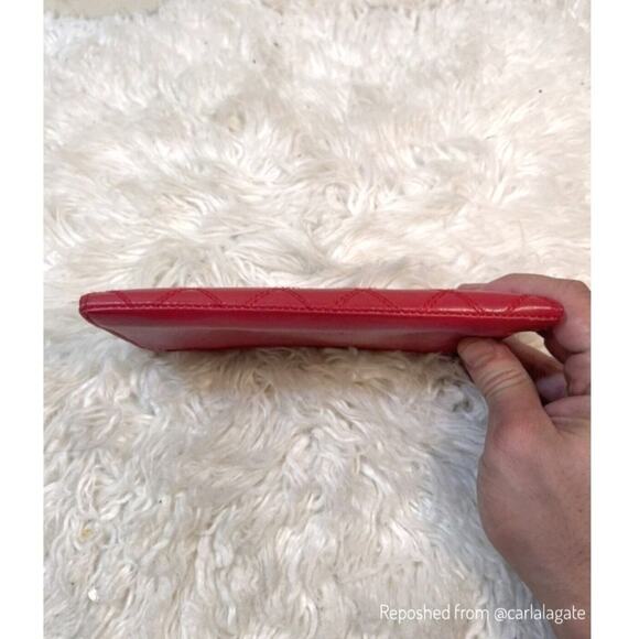 Buxton Quilted Cowhide Leather Wallet Trifold with Removable Check Book Holder - Picture 4 of 8